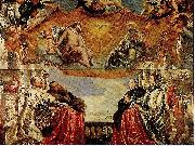 Peter Paul Rubens The Gonzaga Family Adoring the Trinity (mk01) France oil painting artist